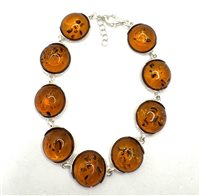 Bracciale Domar Donna Ambra in Argento Ambra AMBER-BR-1-280